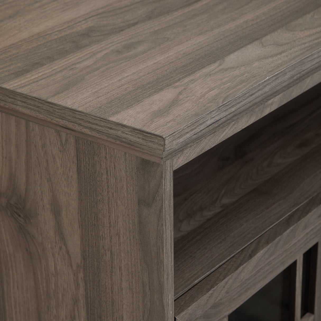 Hazel Glass 4 Door TV Stand-Entertainment-Parc Decor