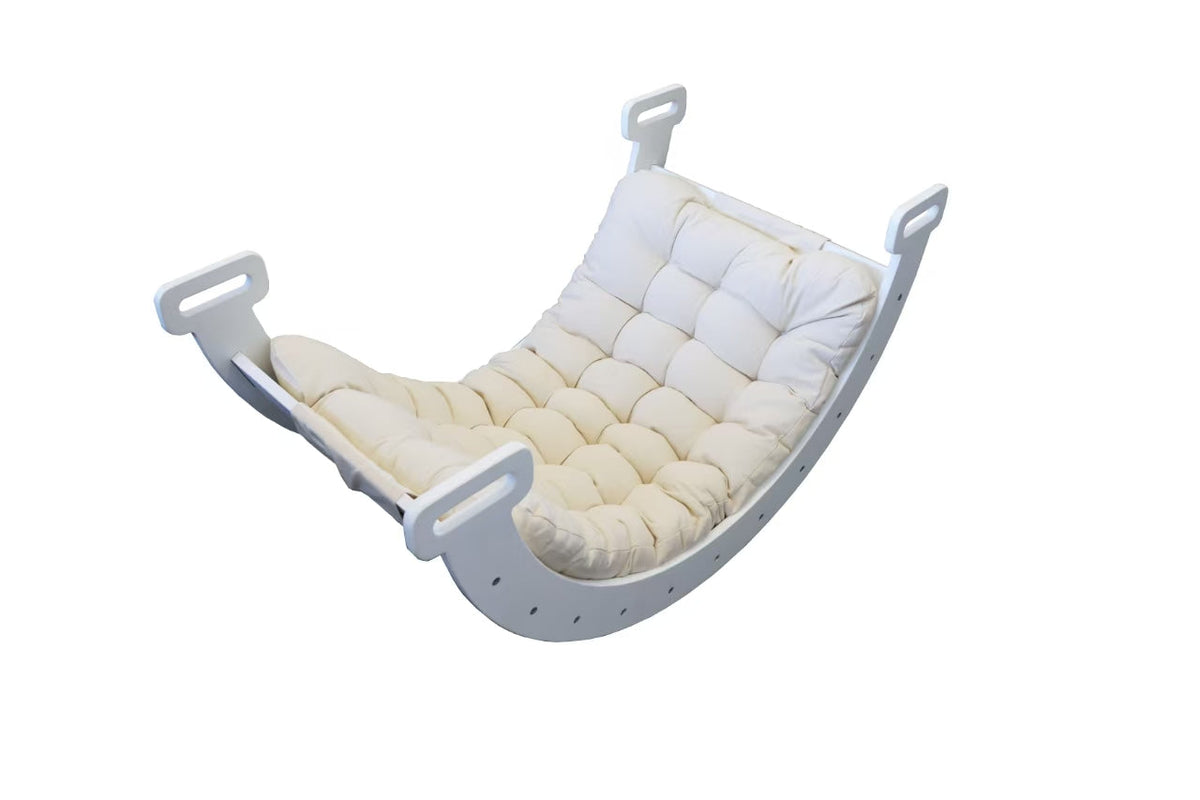 Hazel Rocker Cushion | Soft Pikler Arch Pad for Reading Nook & Rocking (Rocker Not Included)