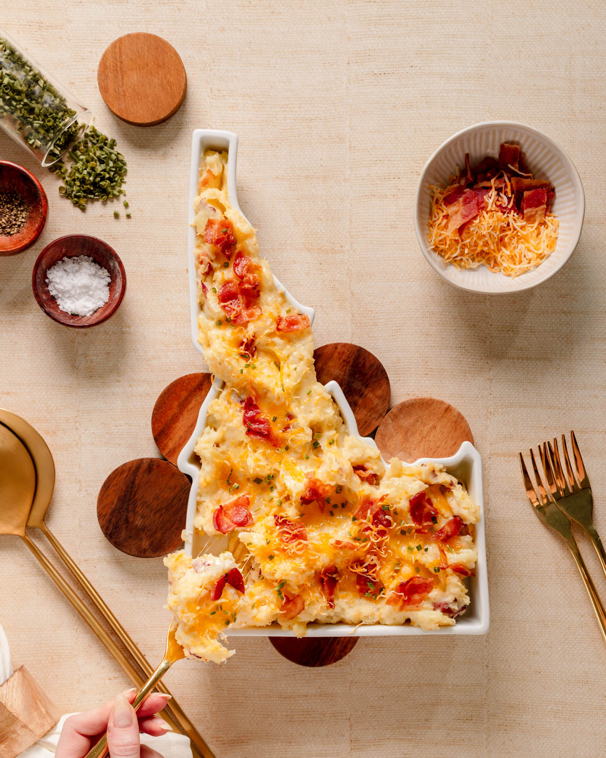 Idaho State Plate-Baking Dish-Parc Decor