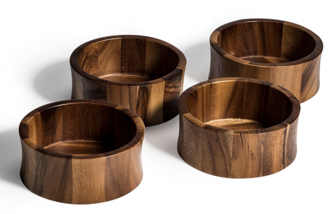 Individual Salad Bowl x 4- 328A4-Salad Bowl-Parc Decor