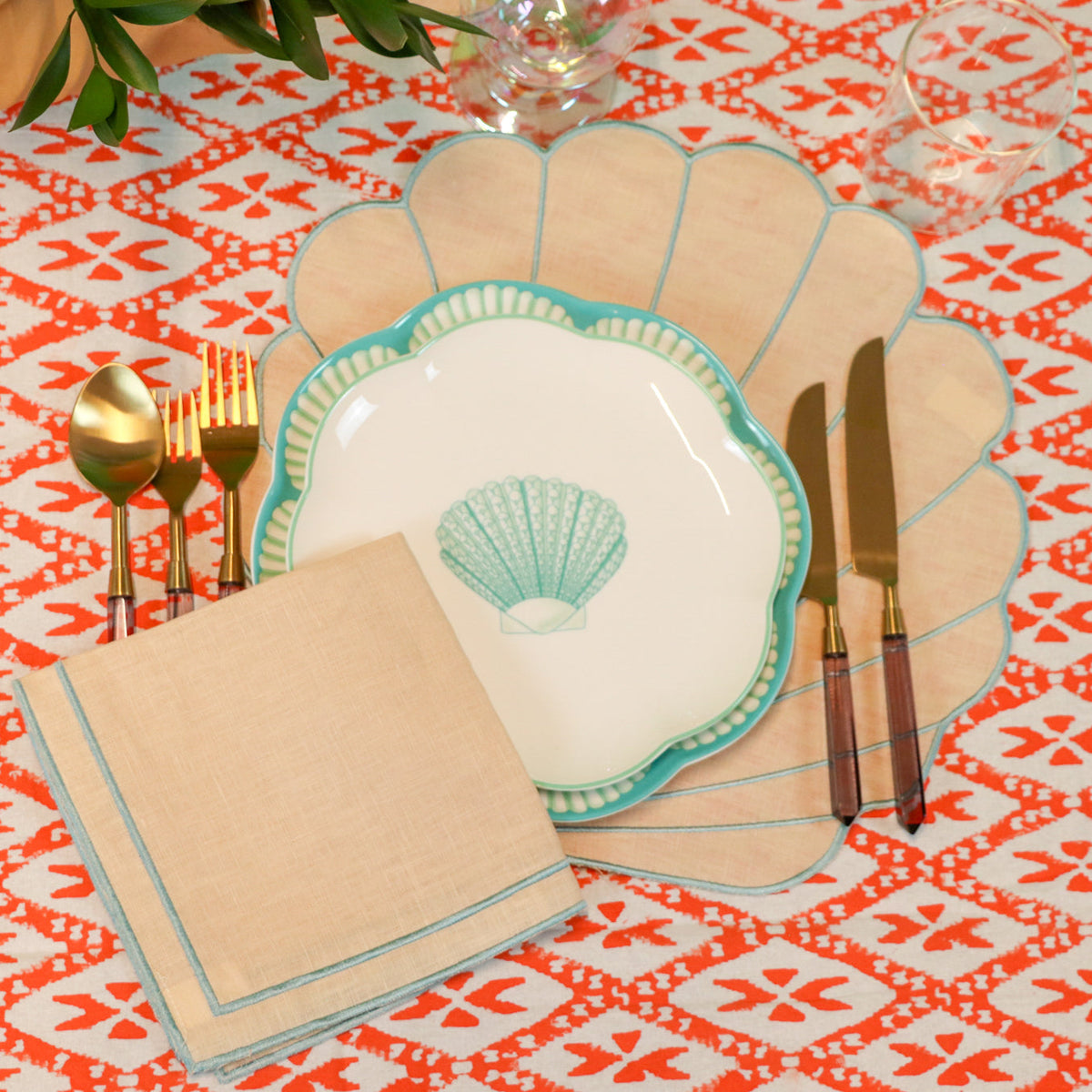 Isabella Cove Organic Cotton Tablecloth