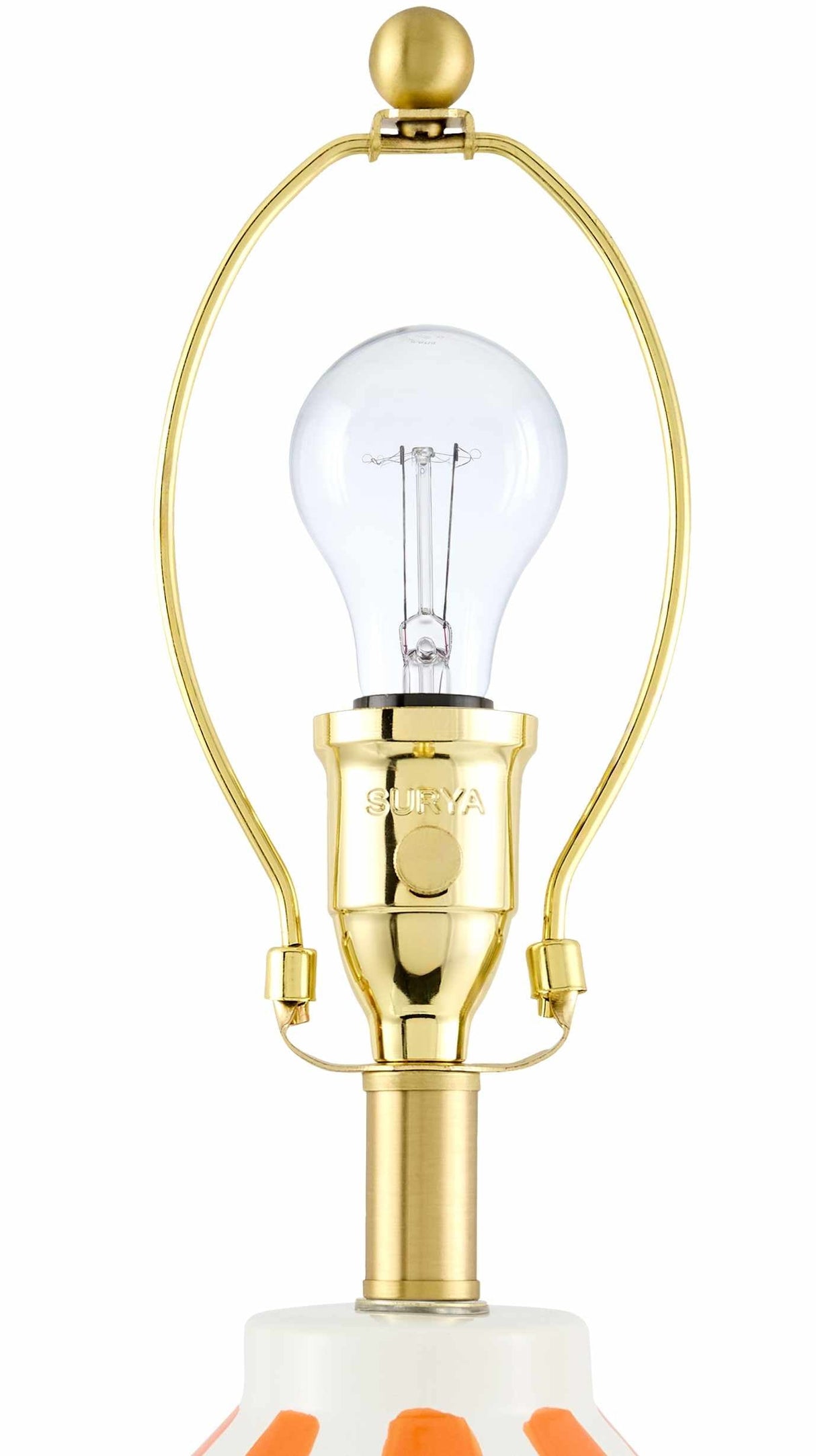 Isbergues Orange Table Lamp-Lighting-Parc Decor