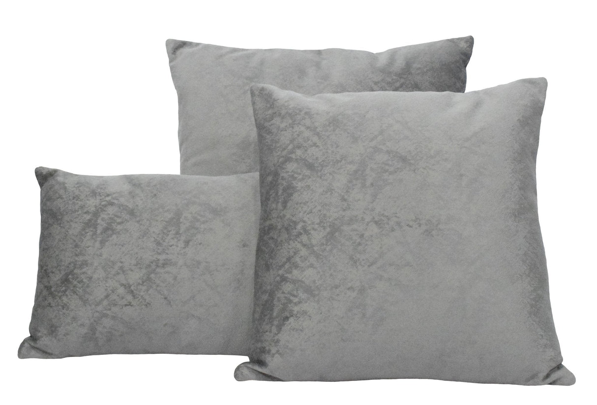 Ivory Square and Lumbar Luxury Velvet Pillow | TRDPL02-All Products-Parc Decor