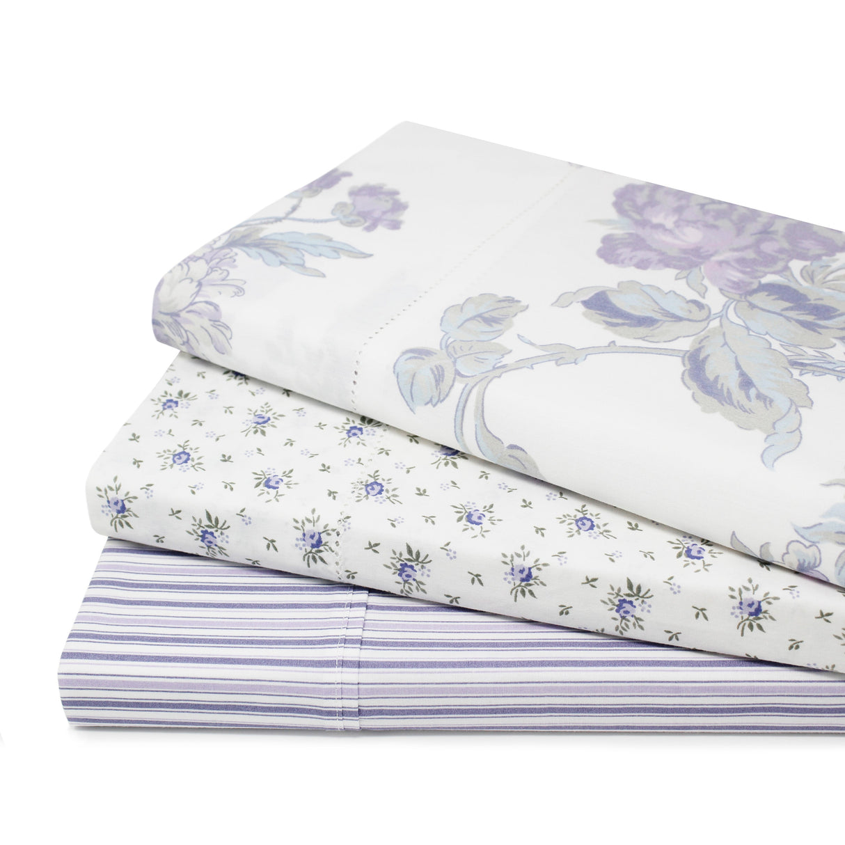 Jardin De Rose Printed Cotton Percale Duvet Set-Duvets-Parc Decor
