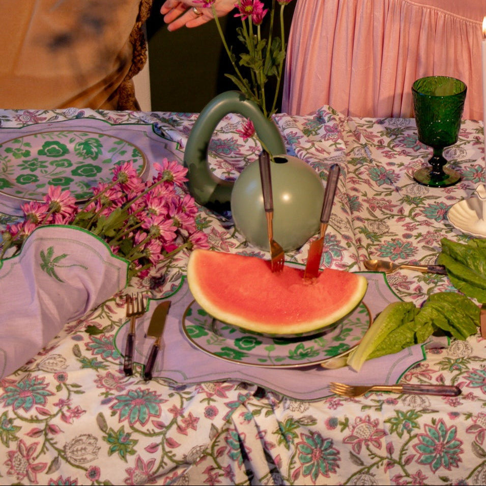 Jeweled Mirage Placemat - Set of 4-Placemat-Parc Decor