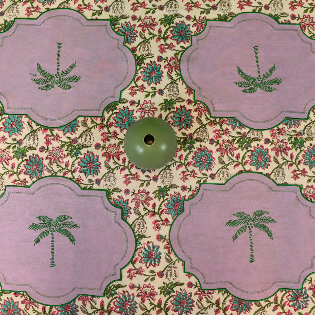 Jeweled Mirage Placemat - Set of 4-Placemat-Parc Decor