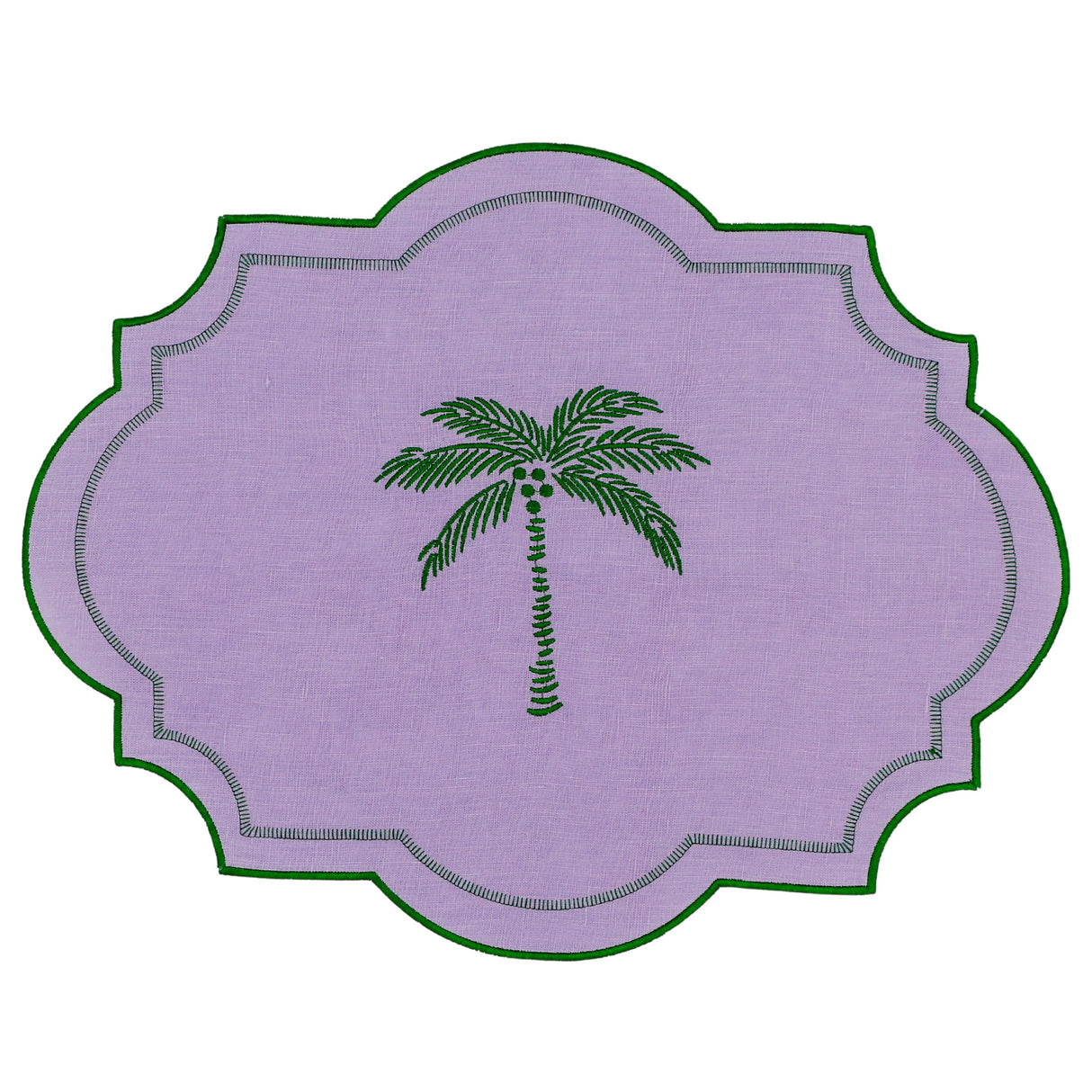 Jeweled Mirage Placemat - Set of 4-Placemat-Parc Decor