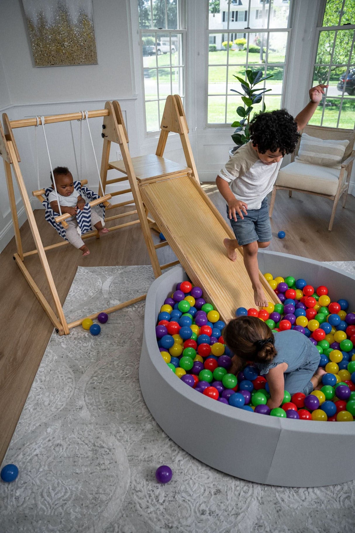 Juniper | Toddler Climber & Swing | Foldable