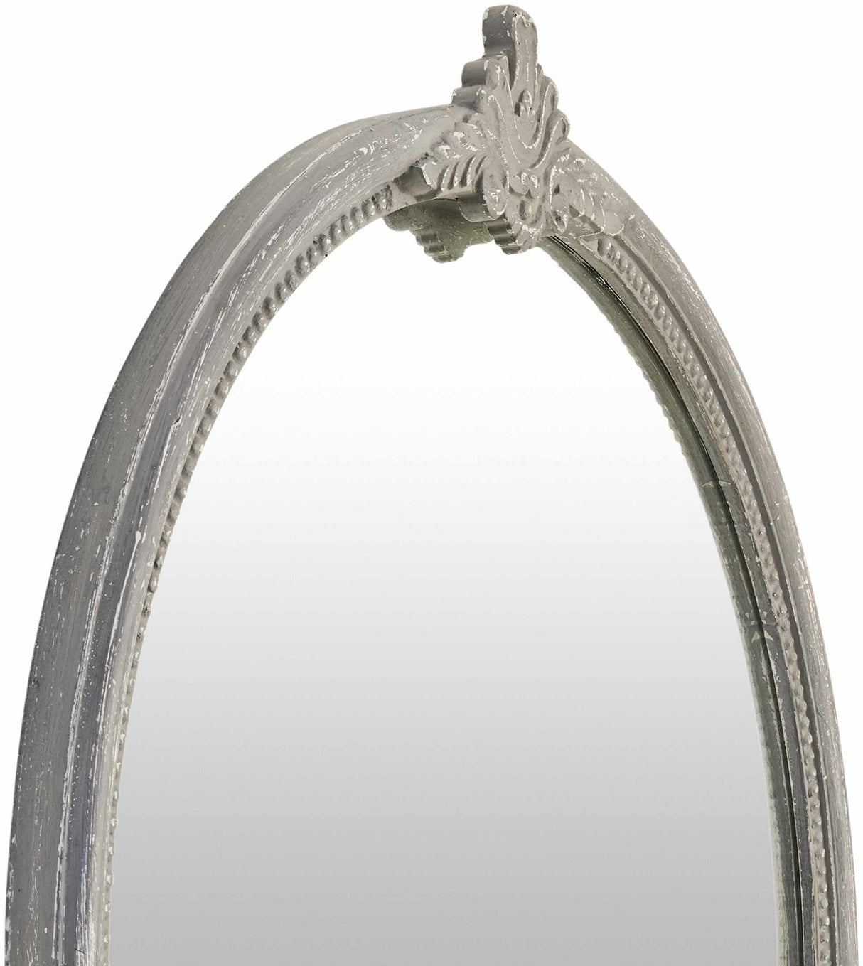 Kandersteg Gray Accent Mirror-Mirrors-Parc Decor