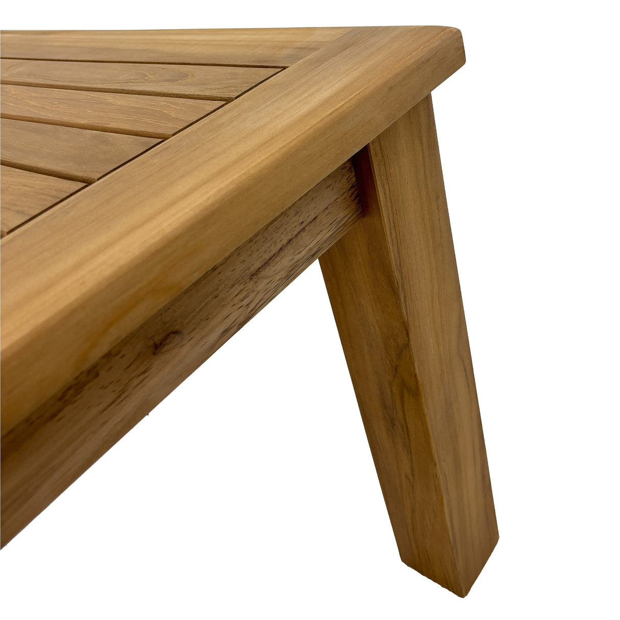 Kauai Natural Teak Indoor/Outdoor Coffee Table-table-Parc Decor
