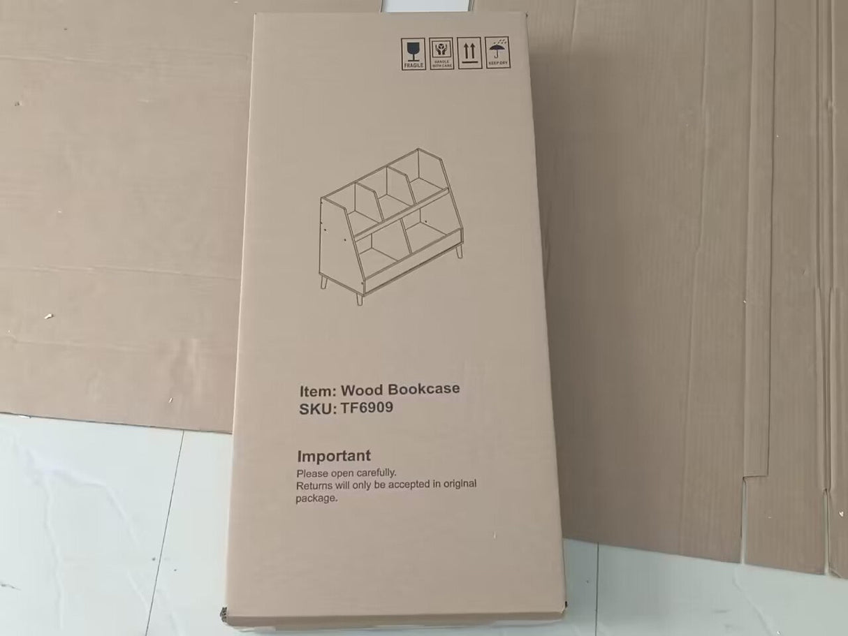 Kids Bookcase and Toy Organizer-Storage & Organization-Parc Decor