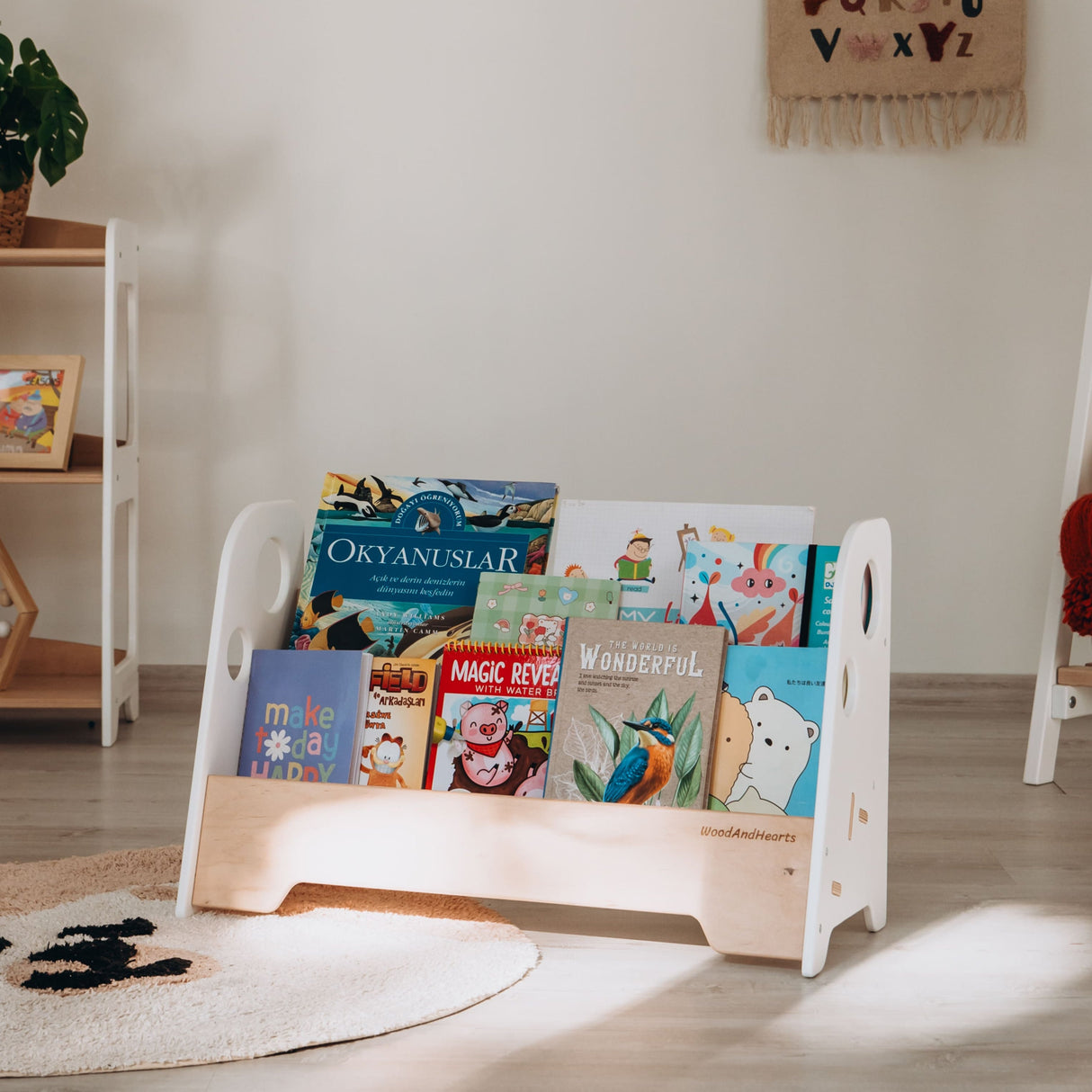 Kids Bookshelf-Shelf-Parc Decor