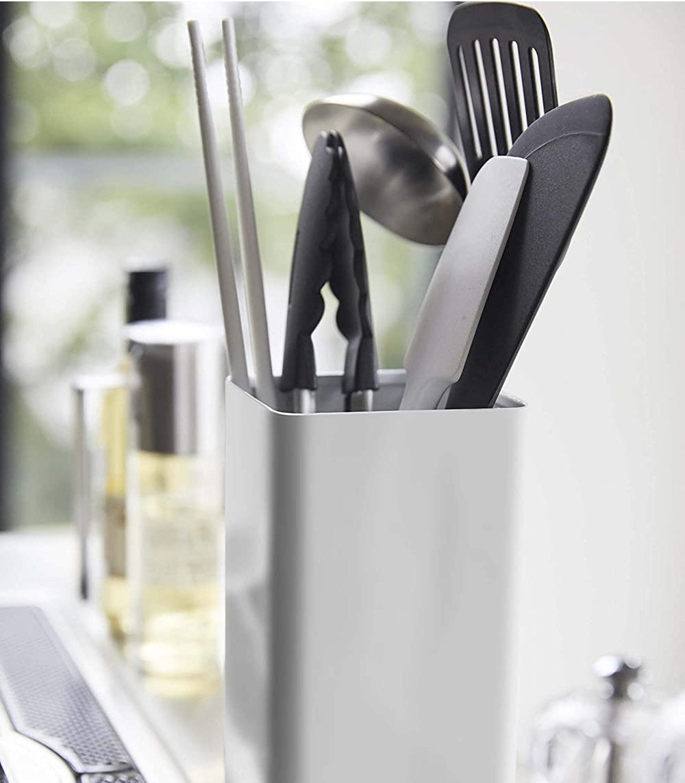 Kitchen Utensil Organizer - Steel-Utensil Holder-Parc Decor