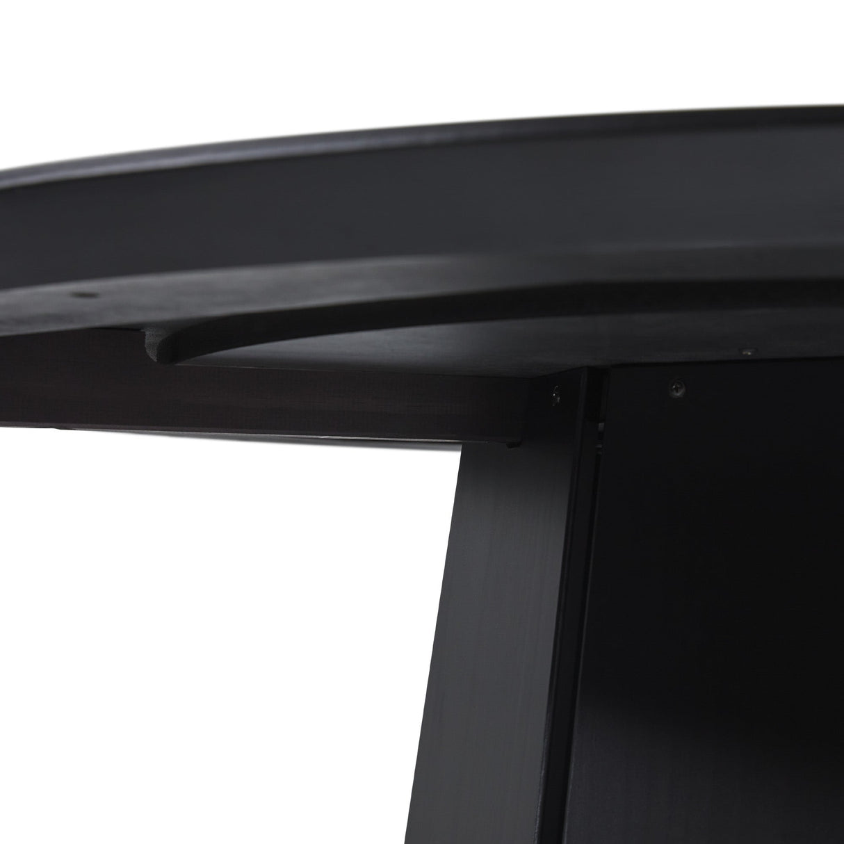 Koa 48" Round Solid Wood Pedestal Dining Table-Dining / Kitchen-Parc Decor