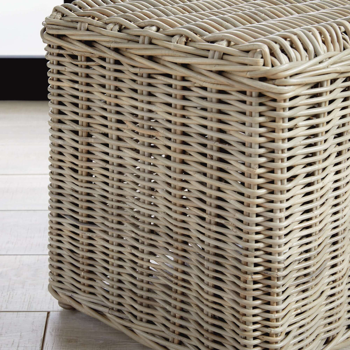 Kubu Rattan Side Table-table-Parc Decor
