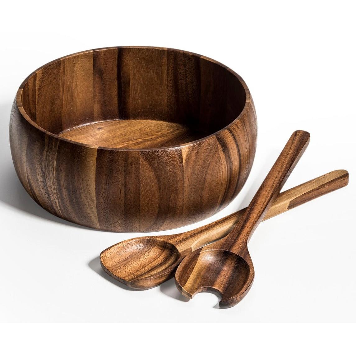Large Salad Bowl with Servers - 332B3