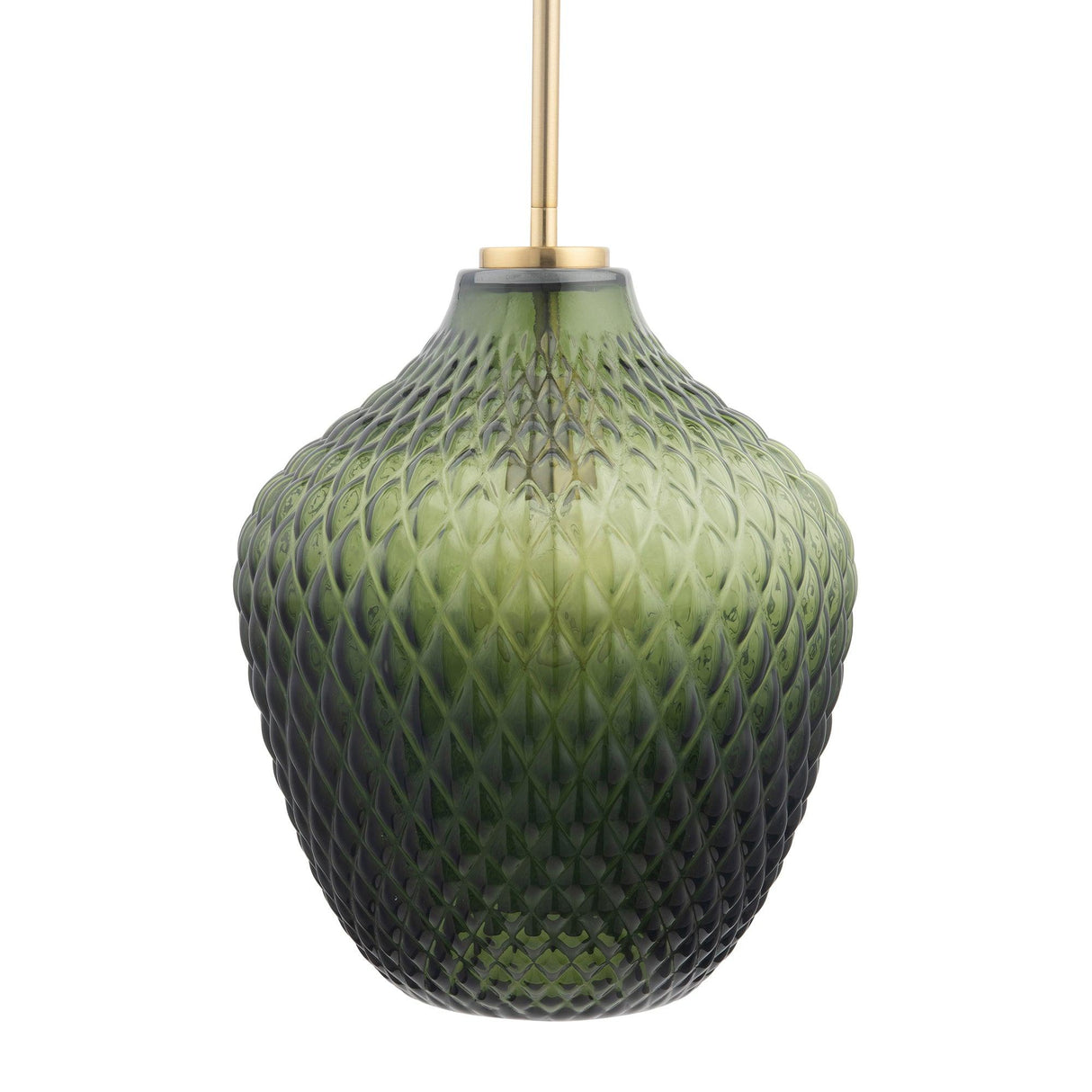 Lavine 1-light Olive Handblown Glass Mini Island Pendant Light-吊灯-Parc Decor