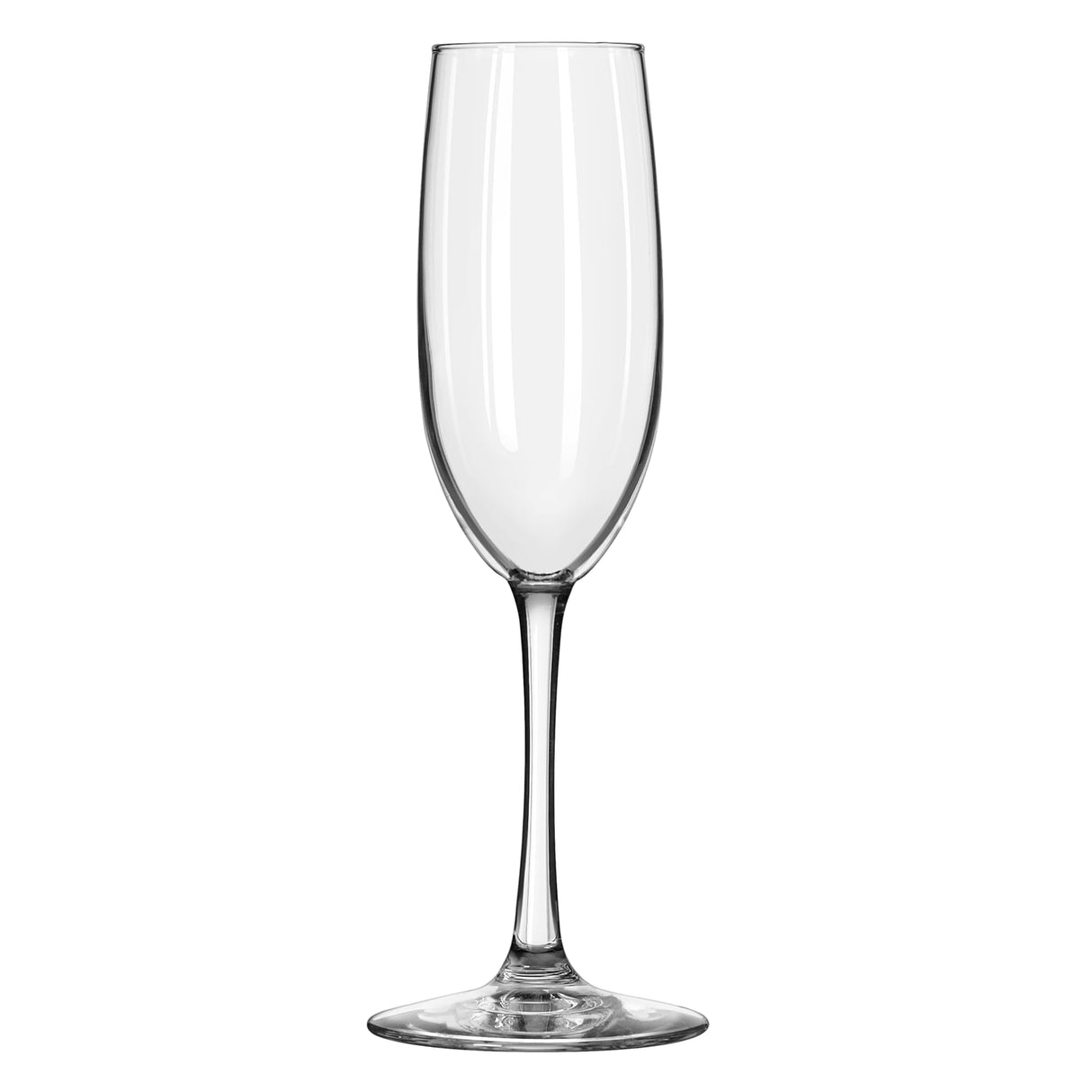Libbey Entertaining Essentials Flute Glasses, 8 ounce, Set of 6-Stemware-Parc Decor