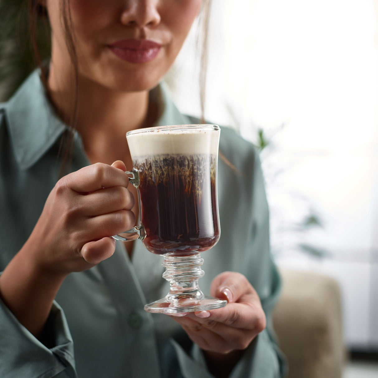 Libbey Irish Coffee Mug Glasses, 8.5 ounce, Set of 4-Beverageware-Parc Decor