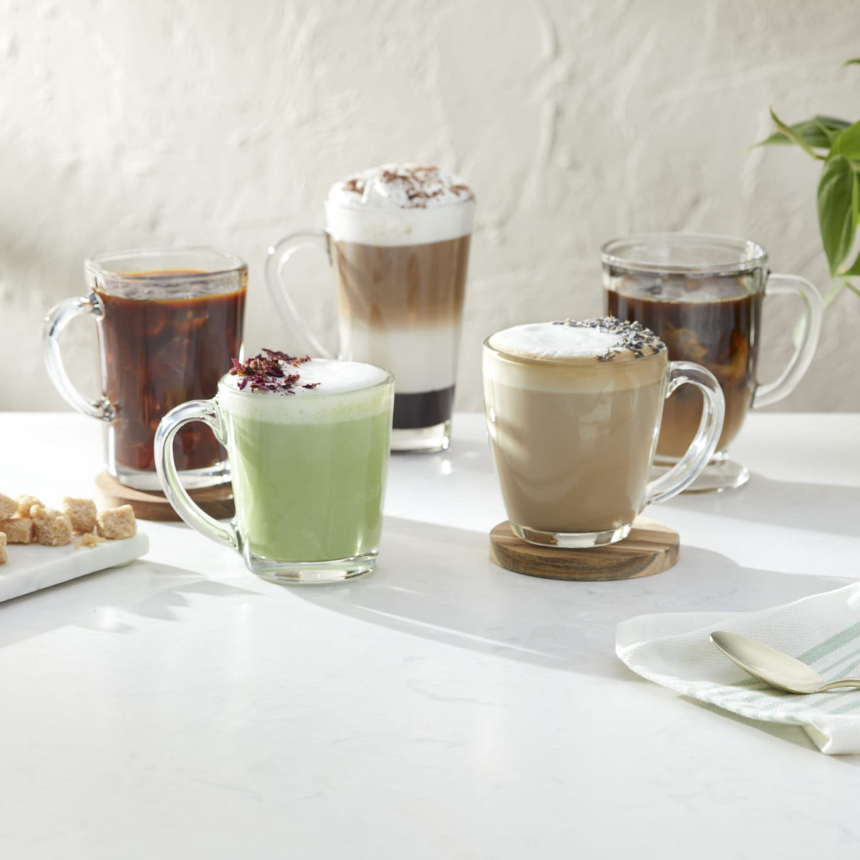 Libbey Tempo Tall Mug, 16 ounce, Set of 4