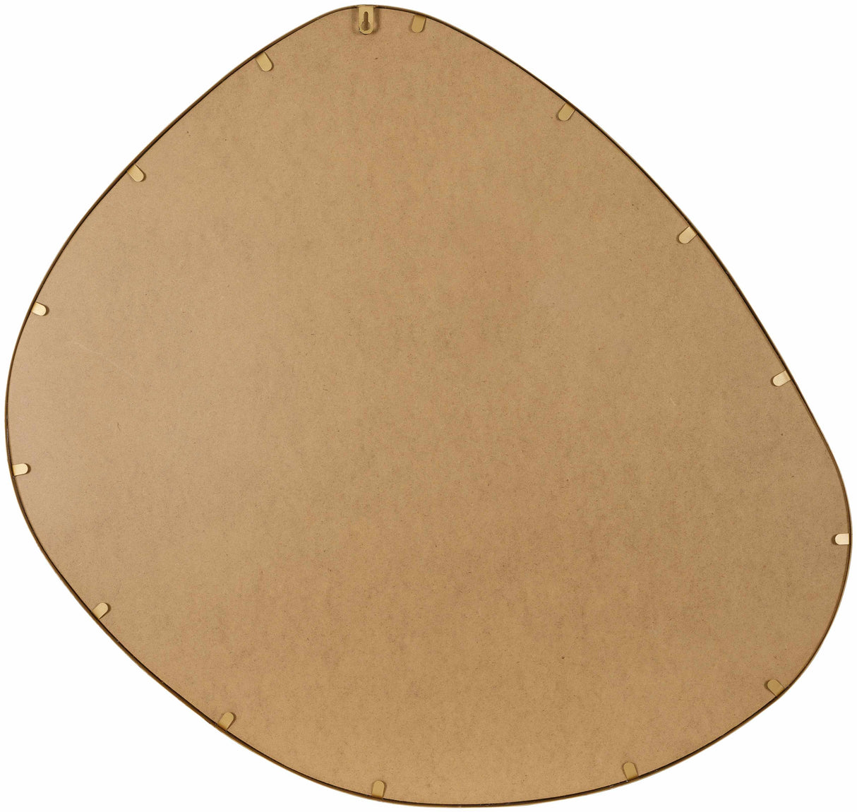 Lochovice Gold Distressed Wood Mirror-Mirrors-Parc Decor