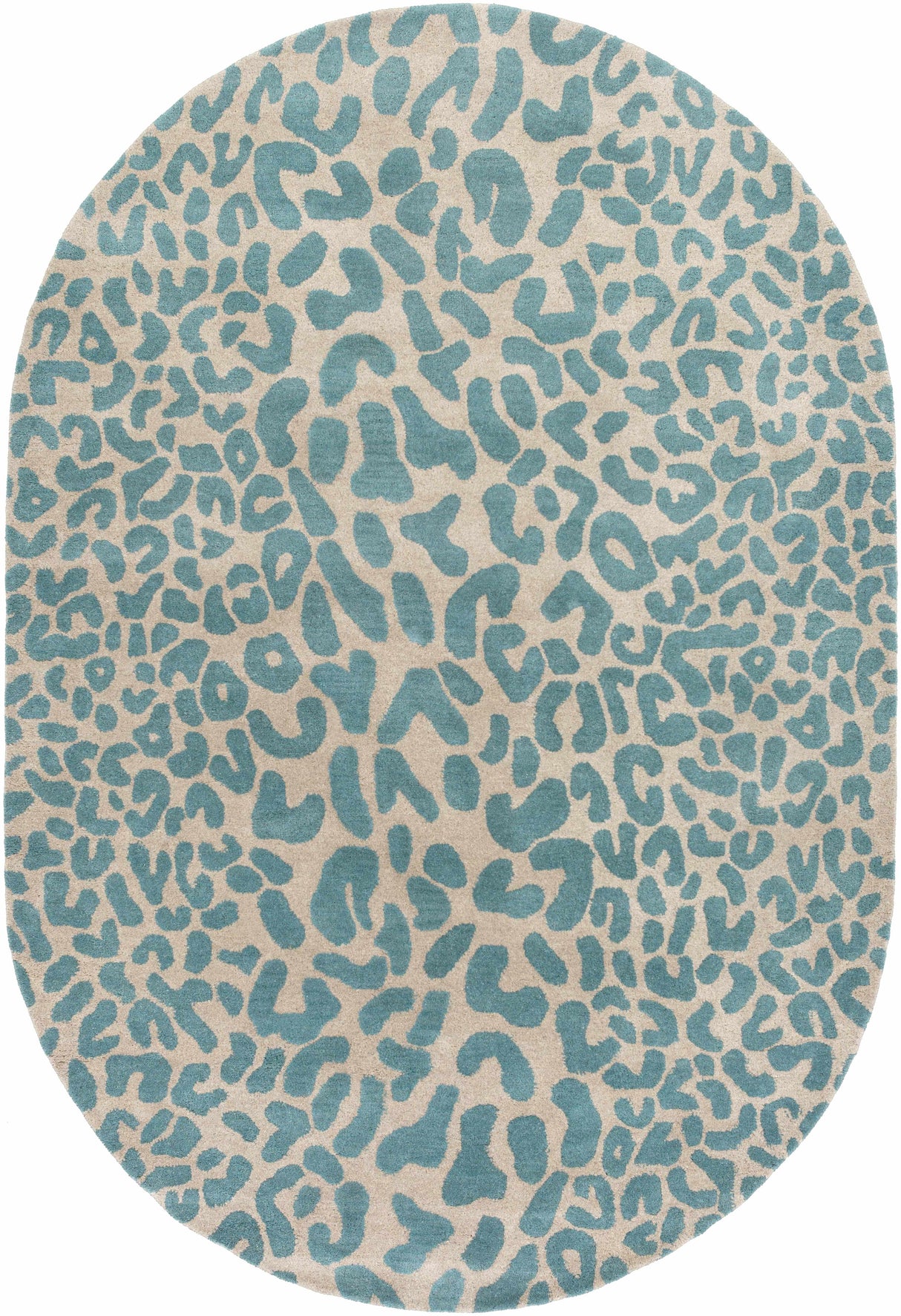 Lockbourne Leopard Print Area Rug-Rugs-Parc Decor