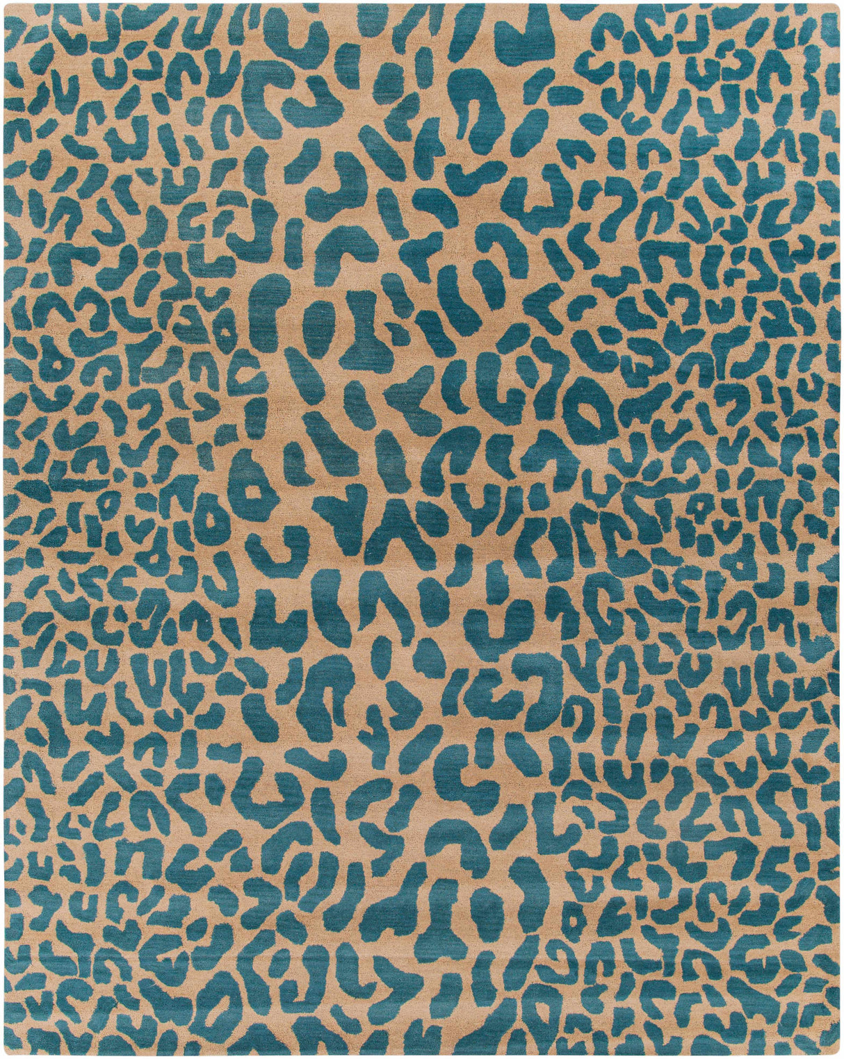 Lockbourne Leopard Print Area Rug-Rugs-Parc Decor