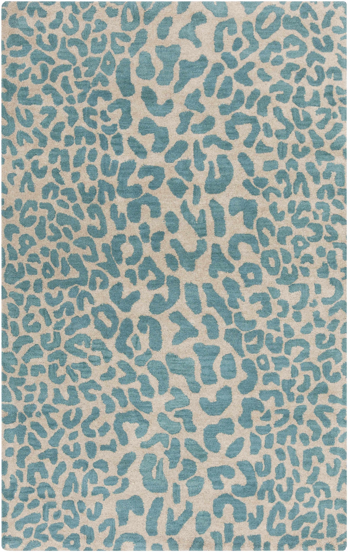 Lockbourne Leopard Print Area Rug-Rugs-Parc Decor