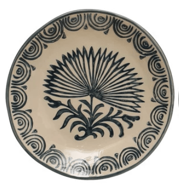 Lorna Hand Painted Plate-Dinnerware-Parc Decor