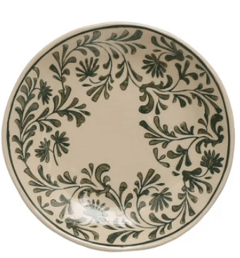 Lorna Hand Painted Plate-Dinnerware-Parc Decor