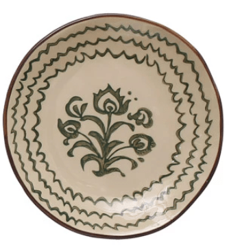 Lorna Hand Painted Plate-Dinnerware-Parc Decor