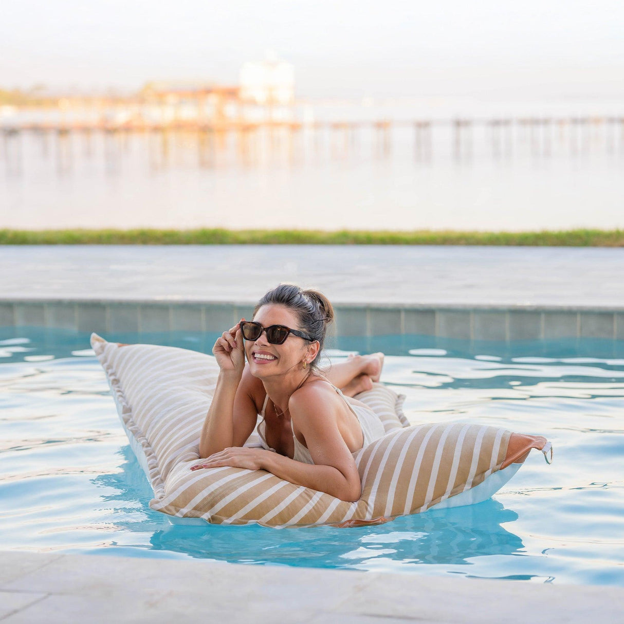 Lux Lagoon Lounger with Sunbrella® Fabric
