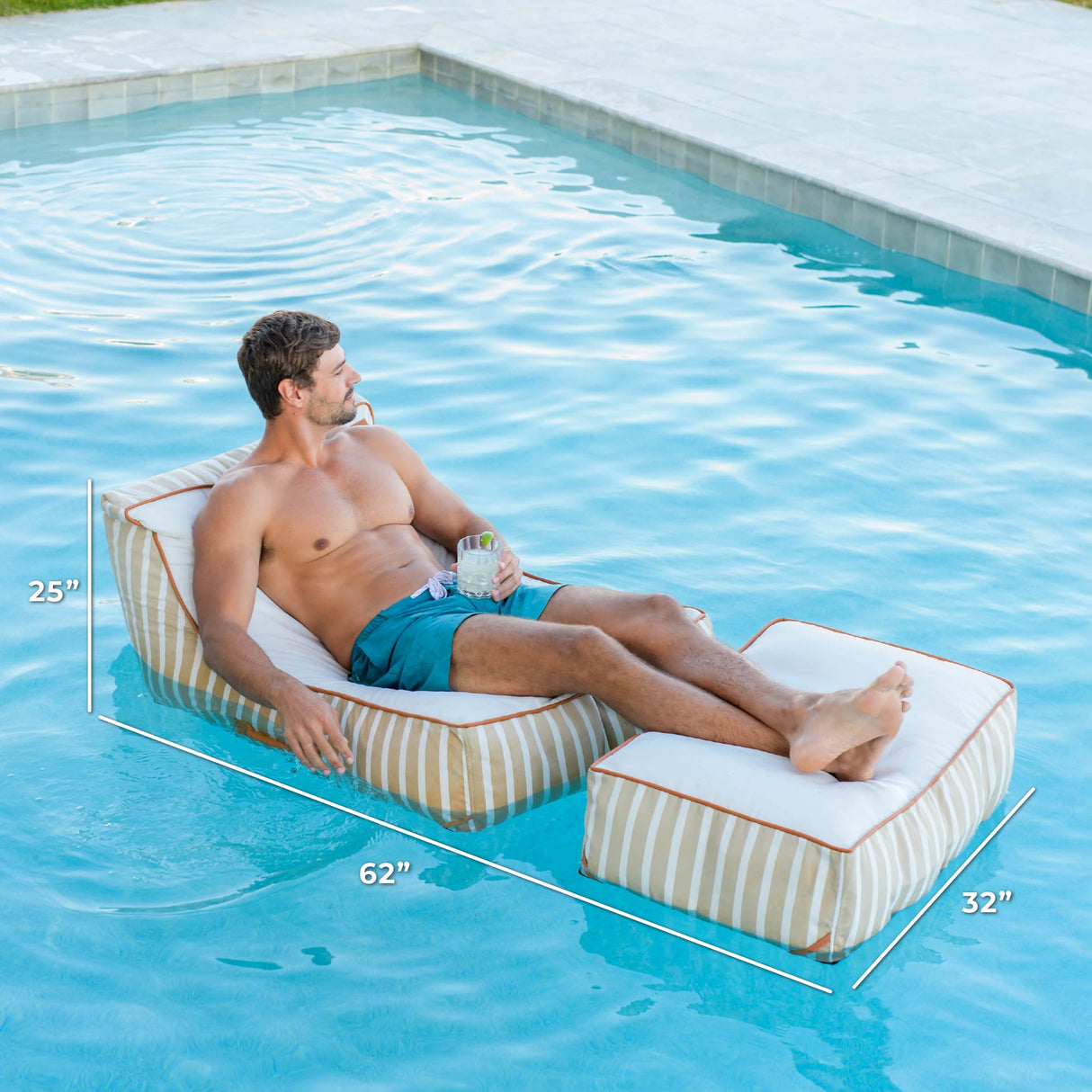 Lux Sealander® Pool and Patio Lounger
