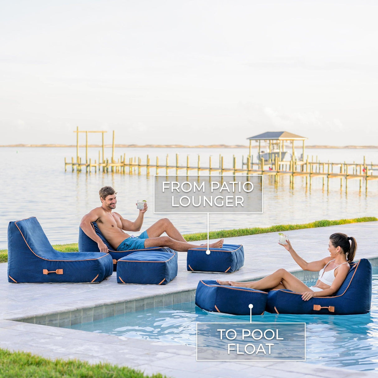 Lux Sealander® Pool and Patio Lounger