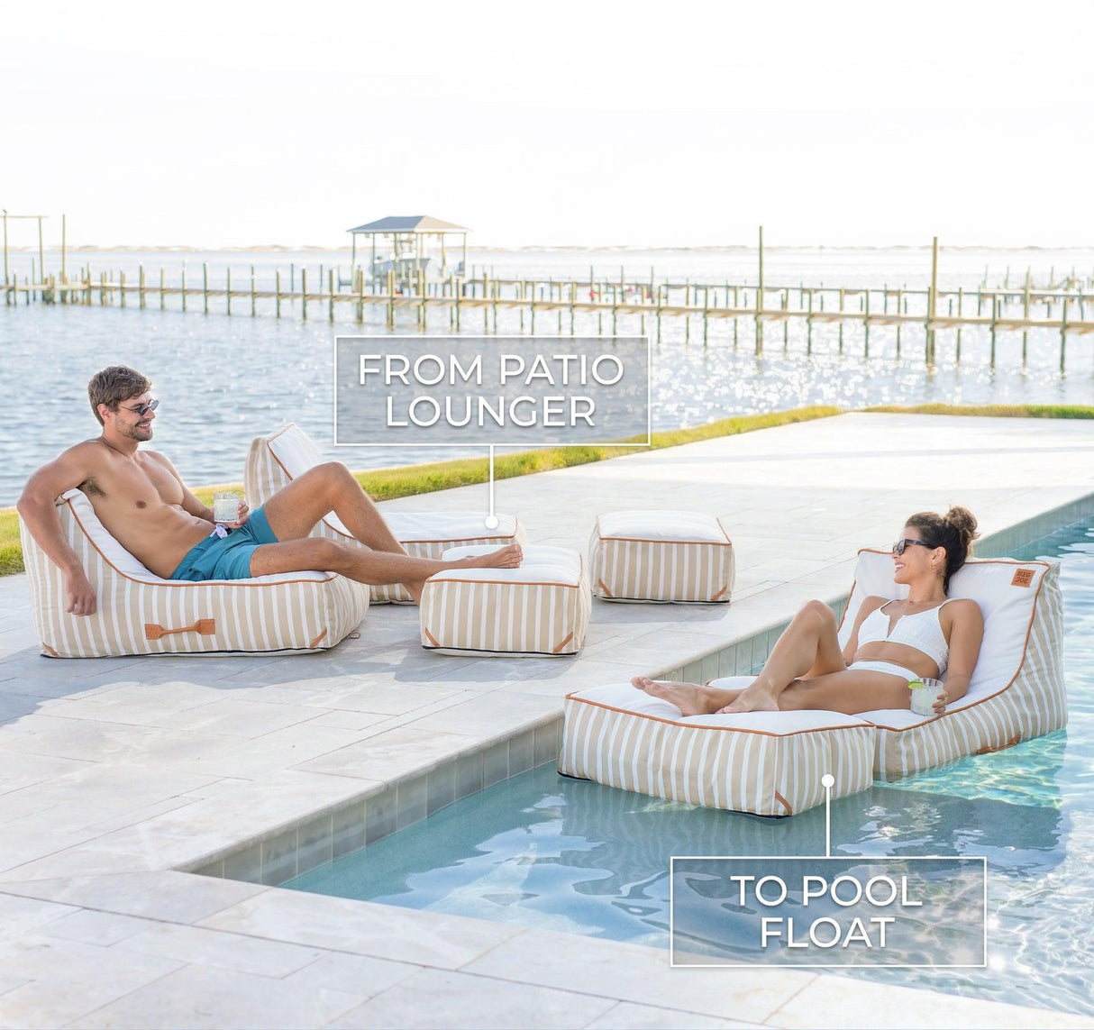 Lux Sealander® Pool and Patio Lounger