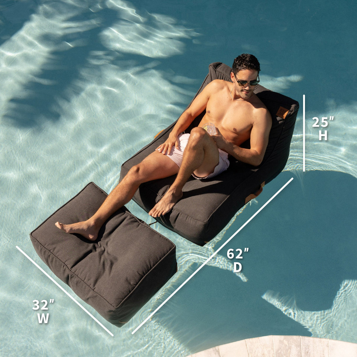 Lux Sealander® Pool and Patio Lounger