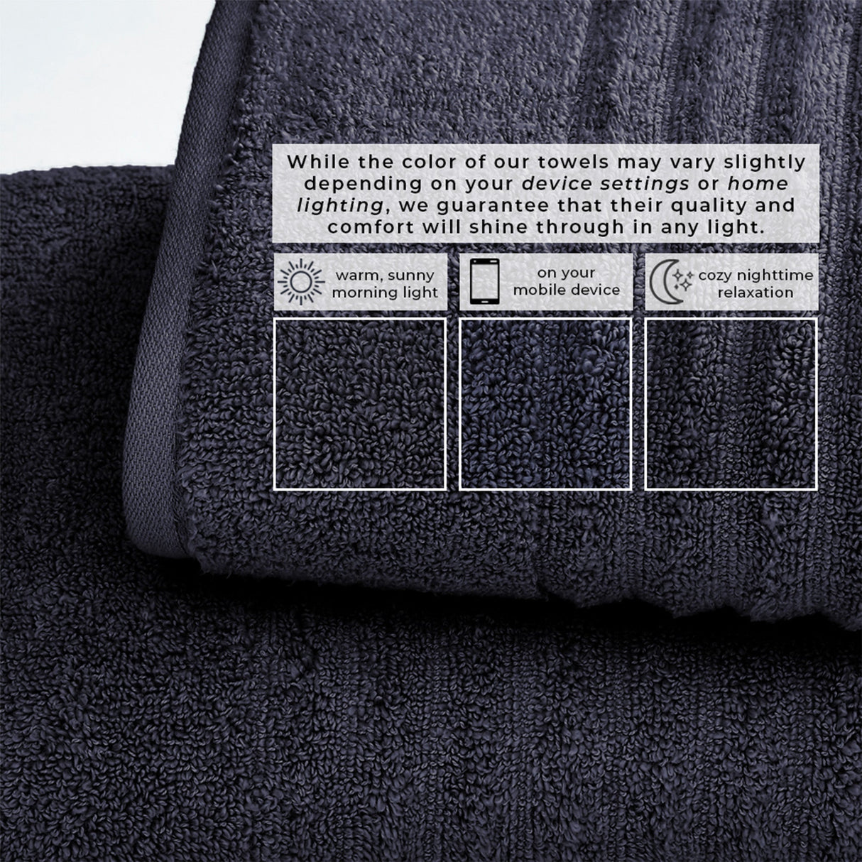 Luxury Combed Cotton Bath Towel Set - Karina Collection