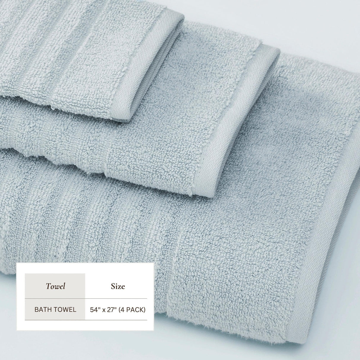 Luxury Cotton Towels - Karina Collection-Bath Towels & Washcloths-Parc Decor