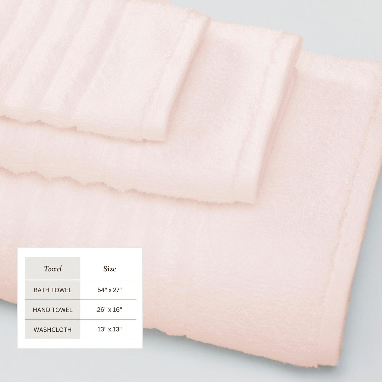 Luxury Cotton Towels - Karina Collection-Bath Towels & Washcloths-Parc Decor