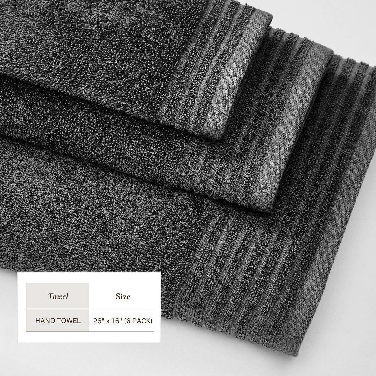 Luxury Cotton Towels - Karina Collection-Bath Towels & Washcloths-Parc Decor
