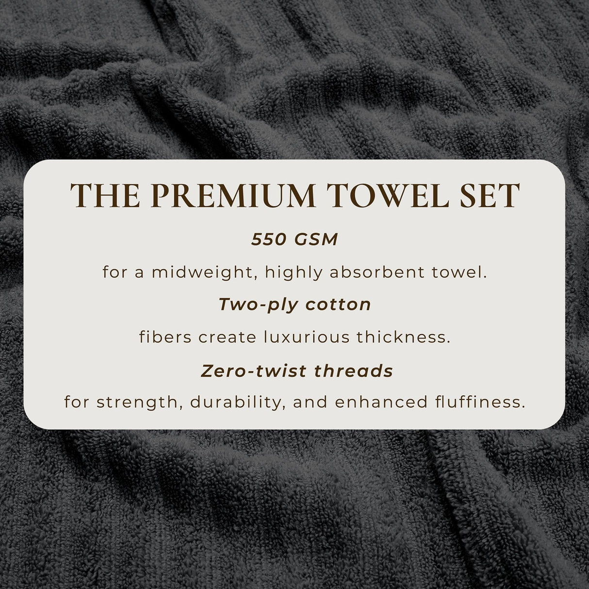Luxury Cotton Towels - Karina Collection-Bath Towels & Washcloths-Parc Decor