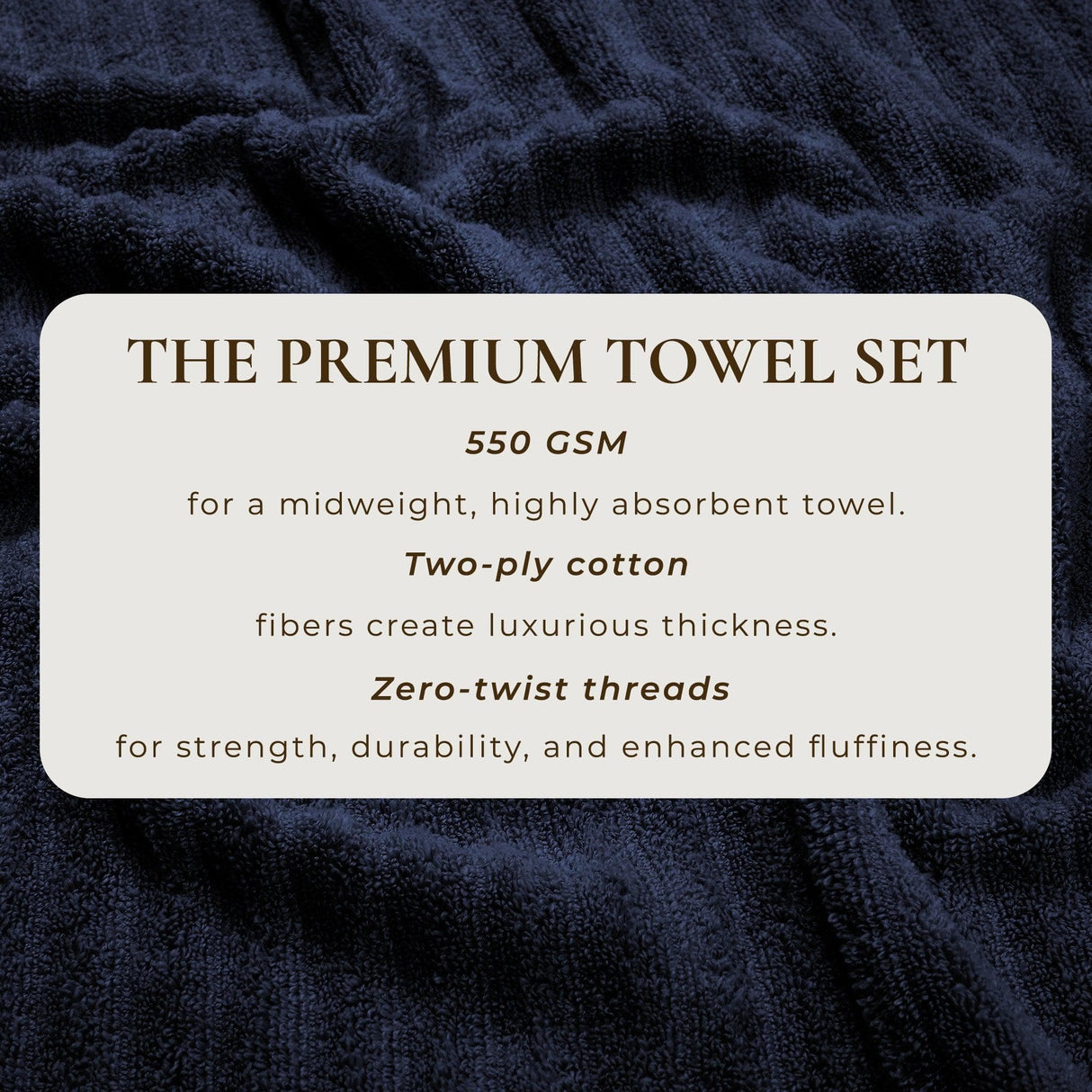 Luxury Cotton Towels - Karina Collection-Bath Towels & Washcloths-Parc Decor