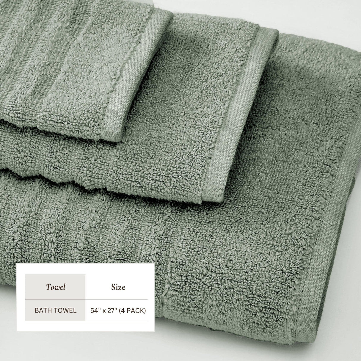 Luxury Cotton Towels - Karina Collection-Bath Towels & Washcloths-Parc Decor