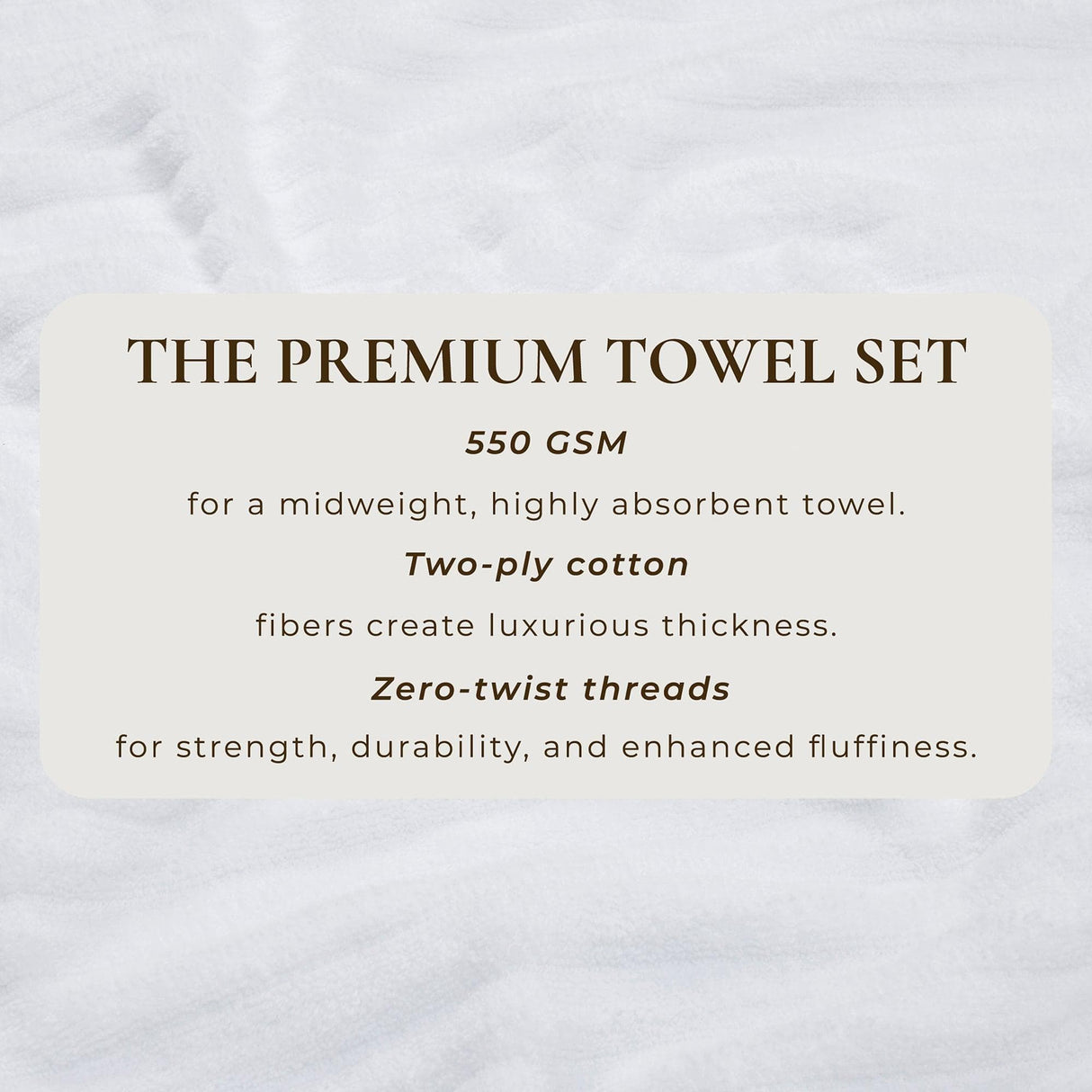 Luxury Cotton Towels - Karina Collection-Bath Towels & Washcloths-Parc Decor