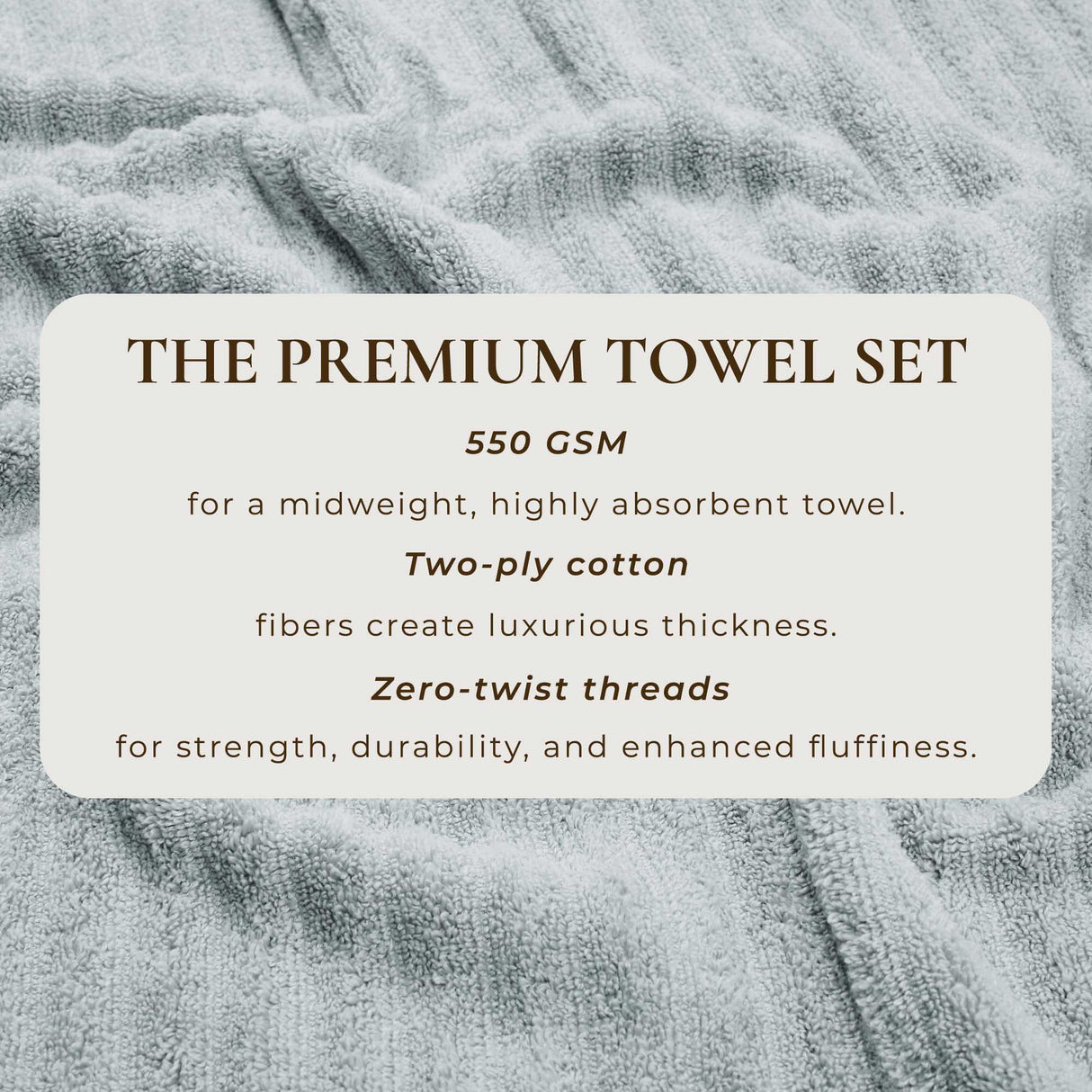 Luxury Cotton Towels - Karina Collection-Bath Towels & Washcloths-Parc Decor
