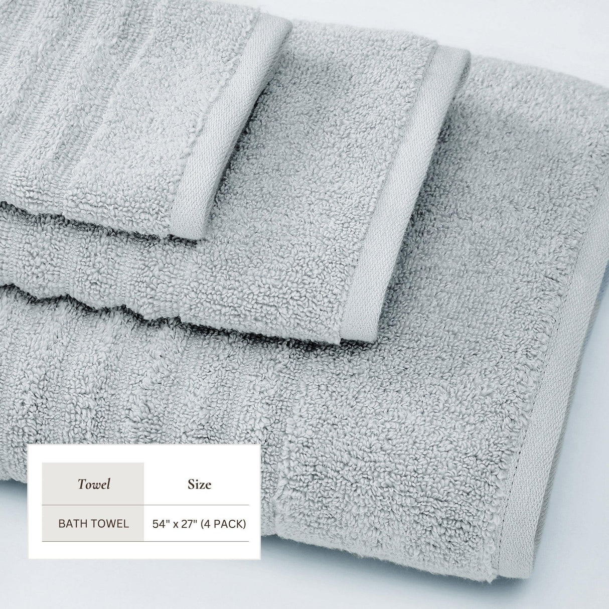 Luxury Cotton Towels - Karina Collection-Bath Towels & Washcloths-Parc Decor