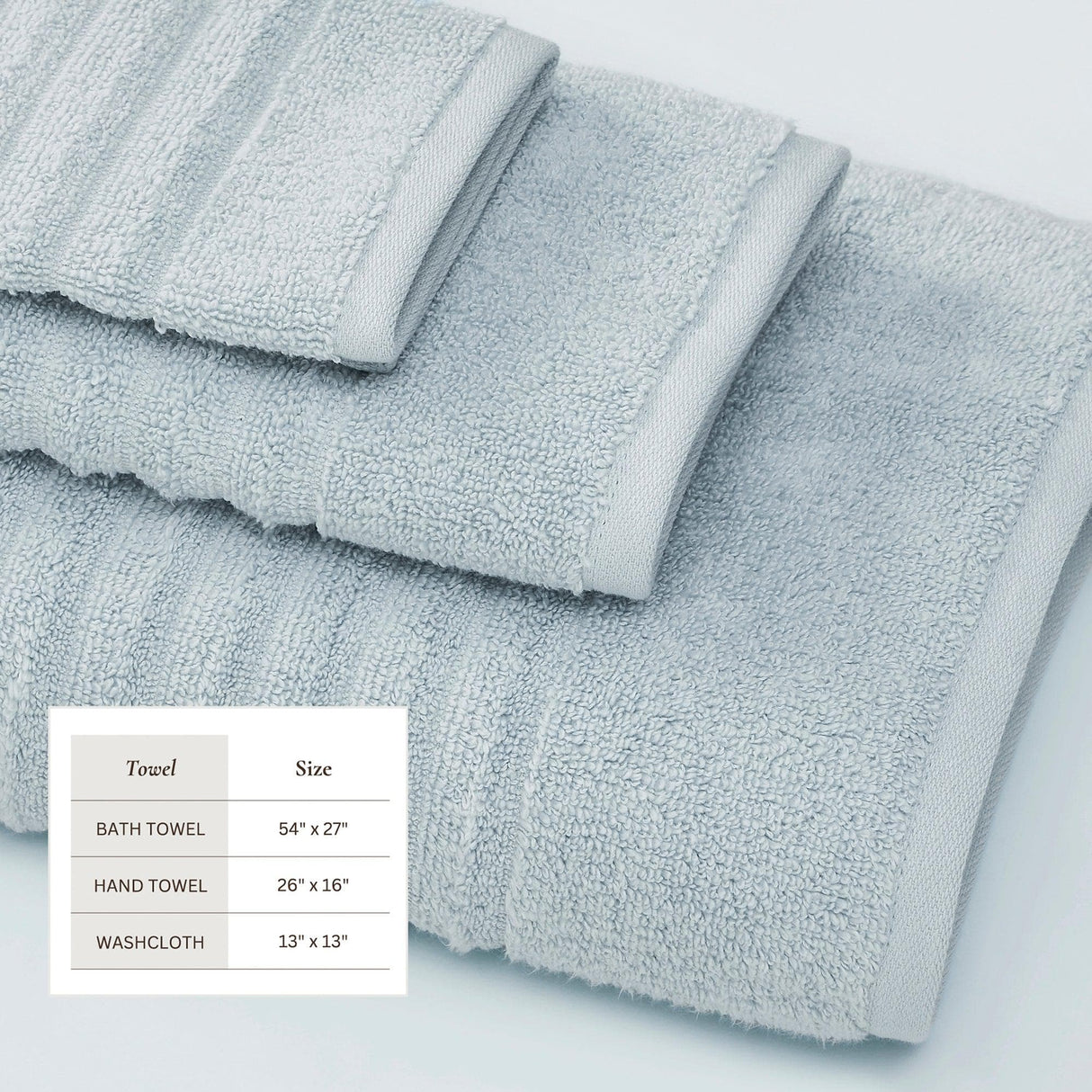 Luxury Cotton Towels - Karina Collection-Bath Towels & Washcloths-Parc Decor