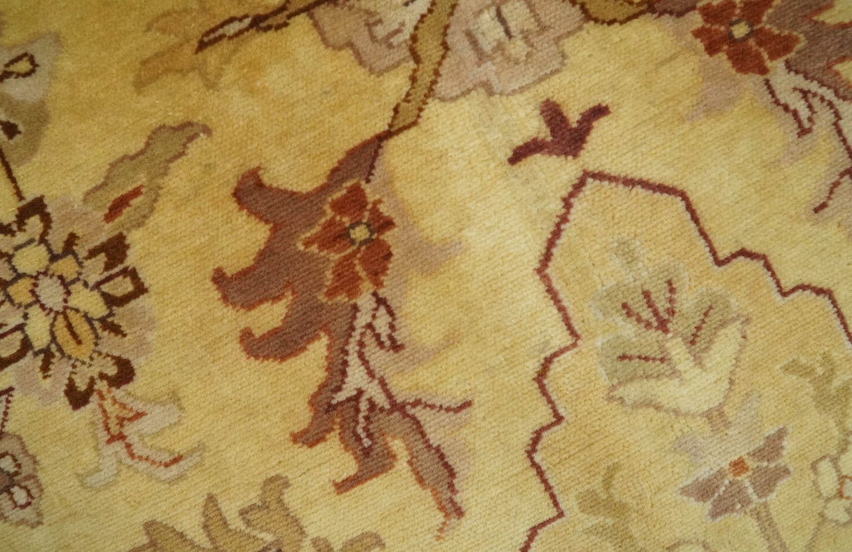 Luxury Floor Pillow made Pouf from restored fine quality hand knotted area rug |FP2-Floor Pillows-Parc Decor