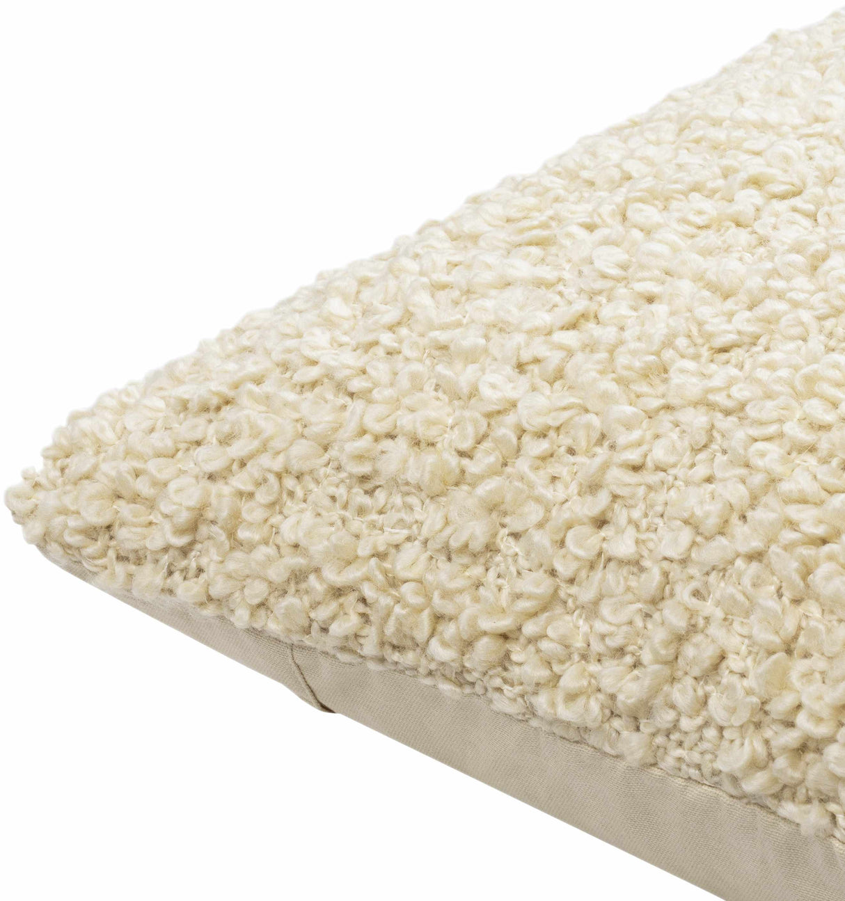 Lyall Ivory Throw Pillow-Throw Pillows-Parc Decor