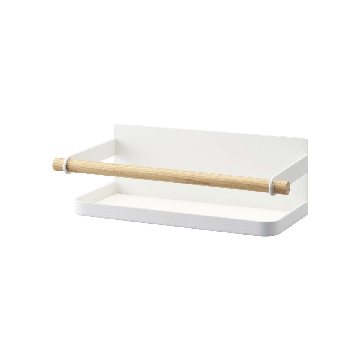 Magnetic Storage Caddy - Steel + Wood